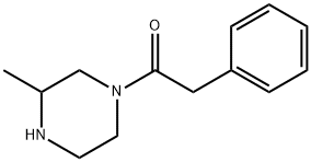 1-(3-methylpiperazin-1-yl)-2-phenylethan-1-one Struktur