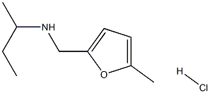 (butan-2-yl)[(5-methylfuran-2-yl)methyl]amine hydrochloride Struktur