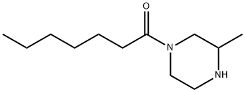 1-(3-methylpiperazin-1-yl)heptan-1-one Struktur