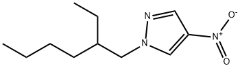 1-(2-ethylhexyl)-4-nitro-1H-pyrazole Struktur