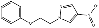 4-nitro-1-(2-phenoxyethyl)-1H-pyrazole Struktur