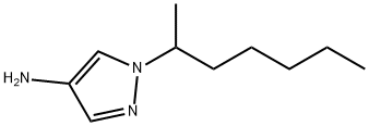 1-(heptan-2-yl)-1H-pyrazol-4-amine Struktur