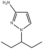 1-(pentan-3-yl)-1H-pyrazol-3-amine Struktur