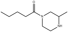 1-(3-methylpiperazin-1-yl)pentan-1-one Struktur