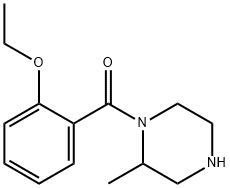 1-(2-ethoxybenzoyl)-2-methylpiperazine Struktur