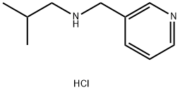 (2-methylpropyl)[(pyridin-3-yl)methyl]amine hydrochloride Struktur