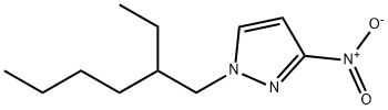 1-(2-ethylhexyl)-3-nitro-1H-pyrazole Struktur