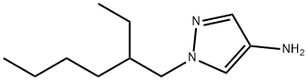 1-(2-ethylhexyl)-1H-pyrazol-4-amine Struktur