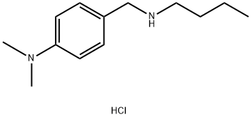 4-[(butylamino)methyl]-N,N-dimethylaniline dihydrochloride Struktur