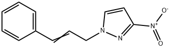 3-nitro-1-[(2E)-3-phenylprop-2-en-1-yl]-1H-pyrazole Struktur