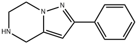 2-phenyl-4,5,6,7-tetrahydropyrazolo[1,5-a]pyrazine Struktur