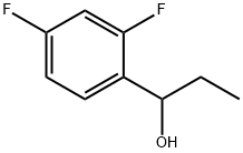 1-(2,4-DIFLUOROPHENYL)PROPAN-1-OL Struktur