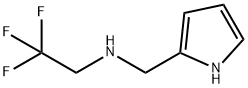 N-((1H-pyrrol-2-yl)methyl)-2,2,2-trifluoroethan-1-amine Struktur