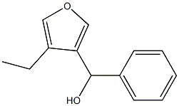 (4-ETHYLFURAN-3-YL)(PHENYL)METHANOL Struktur