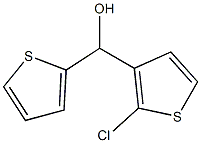 (2-CHLOROTHIOPHEN-3-YL)(THIOPHEN-2-YL)METHANOL Struktur