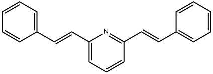 2,6-di((E)-styryl)pyridine Struktur