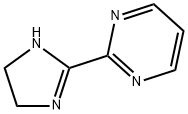 2-(4,5-dihydro-1H-imidazol-2-yl)pyrimidine Structure