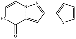 2-(thiophen-2-yl)pyrazolo[1,5-a]pyrazin-4(5H)-one Struktur