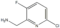 (6-chloro-3-fluoropyridin-2-yl)methanamine Struktur