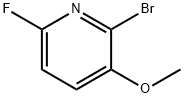 2-bromo-6-fluoro-3-methoxypyridine Struktur