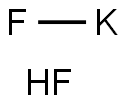 POTASSIUM BIFLUORIDE, Struktur