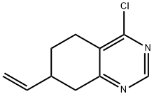 4-CHLORO-7-VINYL-5,6,7,8-TETRAHYDROQUINAZOLINE Struktur