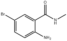 2-Amino-5-bromo-N-methylbenzamide Struktur