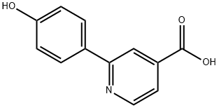 2-(4-HYDROXYPHENYL)ISONICOTINIC ACID Struktur