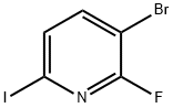 3-Bromo-2-fluoro-6-iodopyridine Struktur