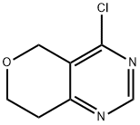 4-Chloro-7,8-dihydro-5H-pyrano[4,3-d]pyrimidine Struktur