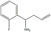 1-(2-FLUOROPHENYL)BUT-3-EN-1-AMINE Struktur