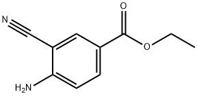 Ethyl 4-amino-3-cyanobenzoate Struktur