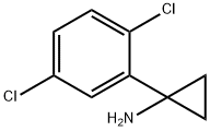 1-(2,5-Dichloro-phenyl)-cyclopropylamine Struktur