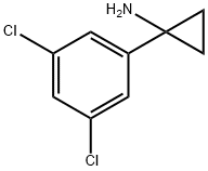 1-(3,5-Dichloro-phenyl)-cyclopropylamine Struktur