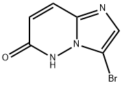 3-Bromo-imidazo[1,2-b]pyridazin-6-one Struktur