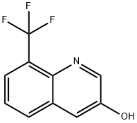 8-(trifluoromethyl)quinolin-3-ol Struktur