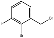 2-BROMO-3-IODOBENZYL BROMIDE Struktur