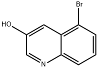 5-Bromoquinolin-3-ol Struktur