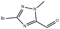 5-Bromo-2-methyl-2H-[1,2,4]triazole-3-carbaldehyde Struktur