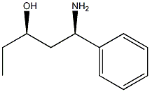 (1R,3R)-1-AMINO-1-PHENYLPENTAN-3-OL Struktur