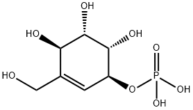 valienol 1-phosphate Struktur