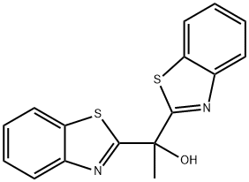 1,1-BIS(BENZO[D]THIAZOL-2-YL)ETHANOL Struktur