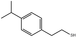 2-[4-(propan-2-yl)phenyl]ethane-1-thiol Struktur