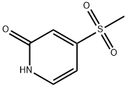 4-(METHYLSULFONYL)PYRIDIN-2(1H)-ONE Struktur