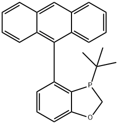 4-(anthracen-9-yl)-3-(tertbutyl)-2,3-dihydrobenzo[d]
[1,3]oxaphosphole Struktur