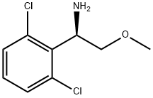 (1R)-1-(2,6-DICHLOROPHENYL)-2-METHOXYETHYLAMINE Struktur