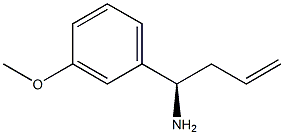 (1R)-1-(3-METHOXYPHENYL)BUT-3-EN-1-AMINE Struktur