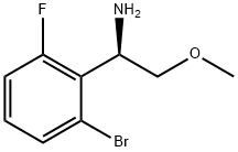 (1R)-1-(2-BROMO-6-FLUOROPHENYL)-2-METHOXYETHYLAMINE Struktur