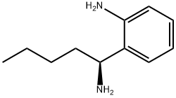 2-((1S)-1-AMINOPENTYL)PHENYLAMINE Struktur