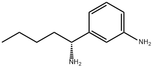 3-((1R)-1-AMINOPENTYL)PHENYLAMINE Struktur